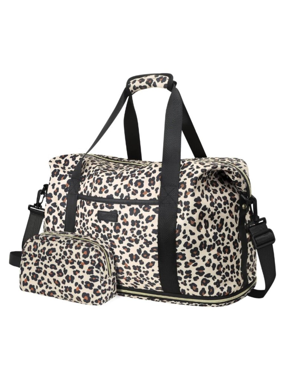 Expandable Travel Duffle Bag Weekender Carry On with Toiletry Bag